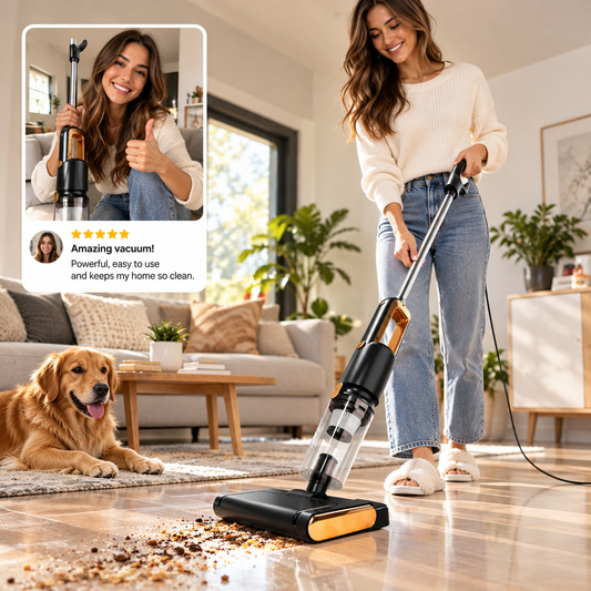 UnityClean HydroVac™ Compact Wet & Dry Cleaner